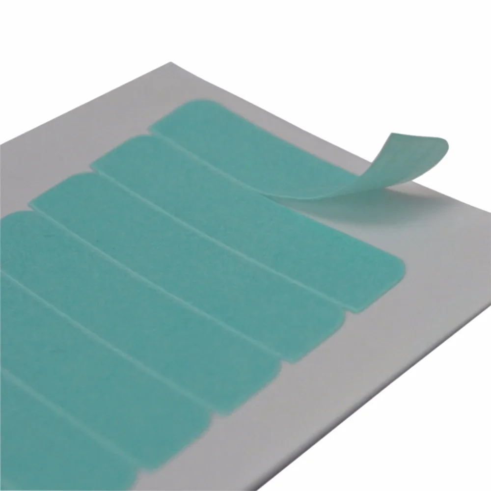 5Sheets/60Pcs Hair Tape Adhesive Glue 4cm*0.8cm Double Side Tape Waterproof For Lace Wig Hair Extension Tool Adhesives