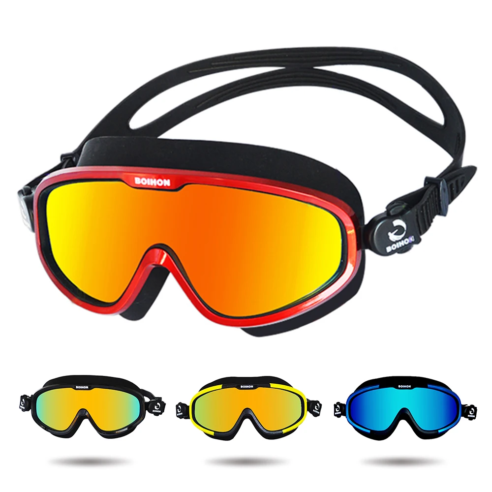 Adjustable Swimming Goggle Anti Fog Shatterproof UV Protection Swimming