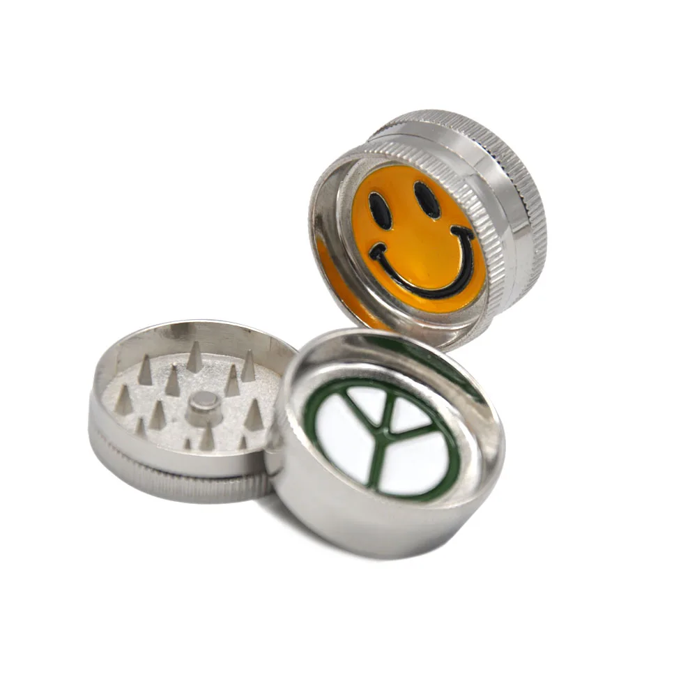 Grinder broyeur mini grinder peace en métal 2 parties 30 mm moulin