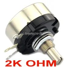 RA30Y20S B202 Космос TOCOS 2 K OHM 2,5 W Панель крепление Ротари проволочный потенциометр