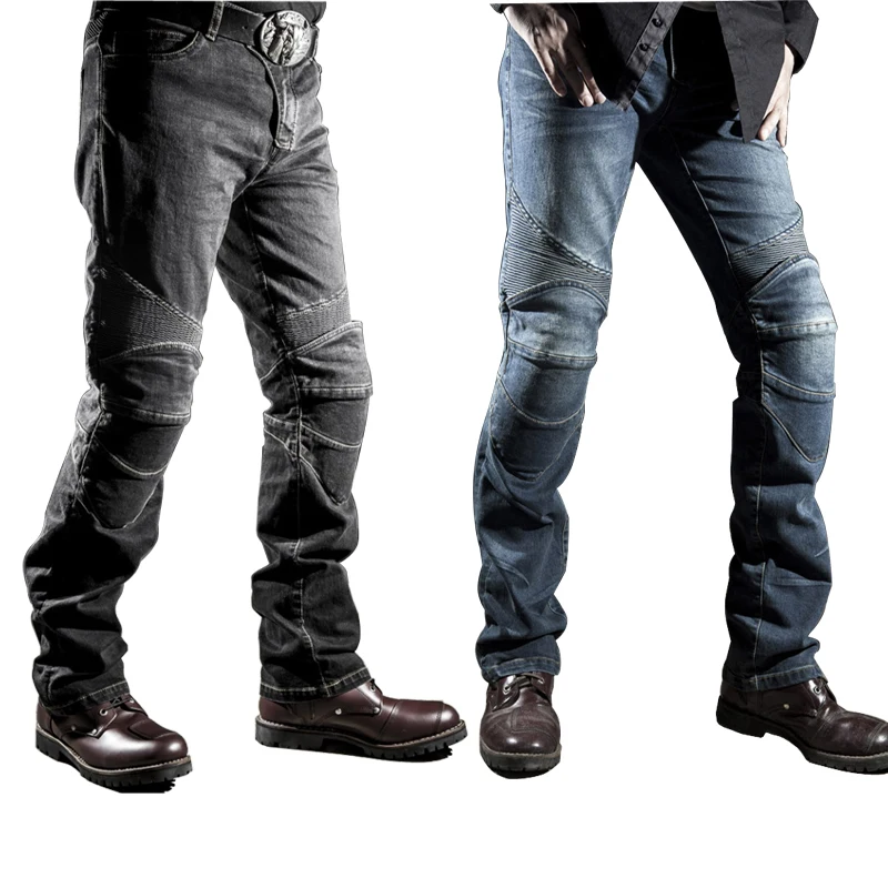 2019 New Motorcycle Pants Men Moto Jeans Protective Gear Riding Touring