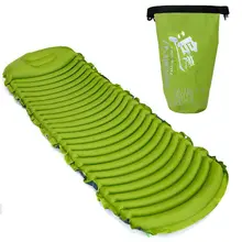 Горячий сверхлегкий спальный коврик надувной экологический матрас кровать для наружного песчаного пляжа и самостоятельного вождения кемпинга Пешие прогулки путешествия