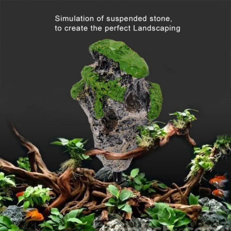 Aquarium Artificial Floating Pumice Suspended Stone Fish Tank Marbles