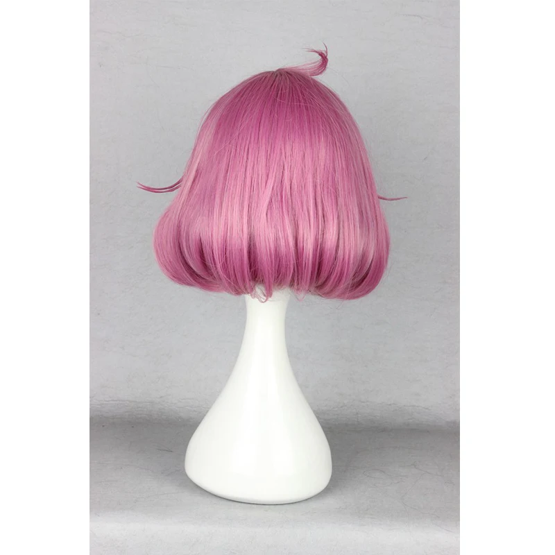 Аниме Noragami Ebisu Kofuku косплей парик Короткие Розовые термостойкие синтетические волосы косплей костюм парики+ парик колпачок