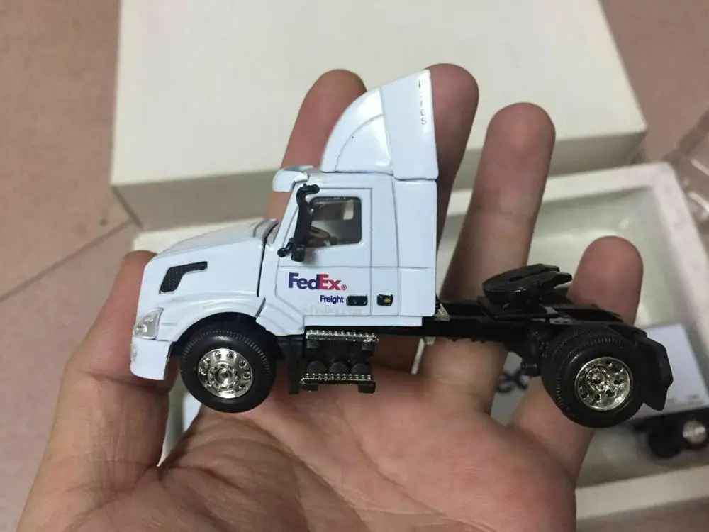 DG products FedEx грузовик 1/64 масштаб литой металлический модель грузовика