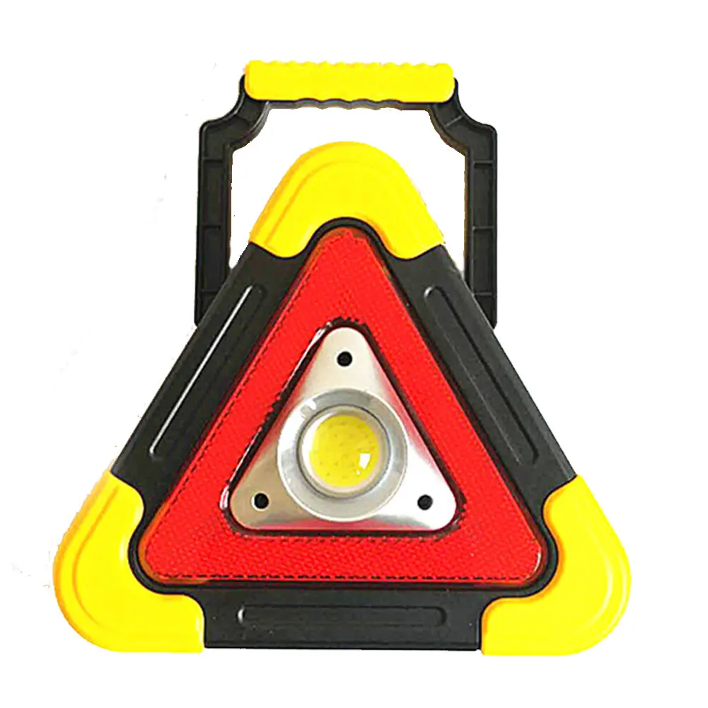 Многофункциональный портативный светодиодный светильник с батареей, треугольный предупреждающий аварийный светильник, COB прожектор, светильник для кемпинга, кемпинга, светильник XF30
