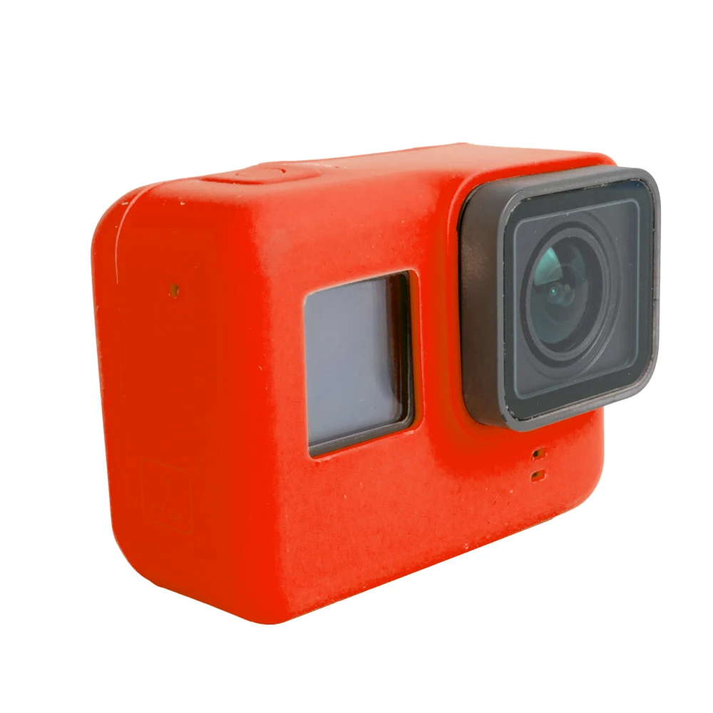 Цветной Защитный Мягкий силиконовый чехол SHOOT для GoPro Hero 7 6 5 черный экшн камеры