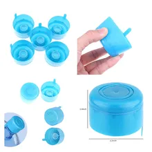 5 шт./партия, 5 галлонов, 3 галлона, бутылка для воды, оснастка на крышке, непроливайка, многоразовая замена крышки бутылки анти-всплеск, отклеиваются Топы