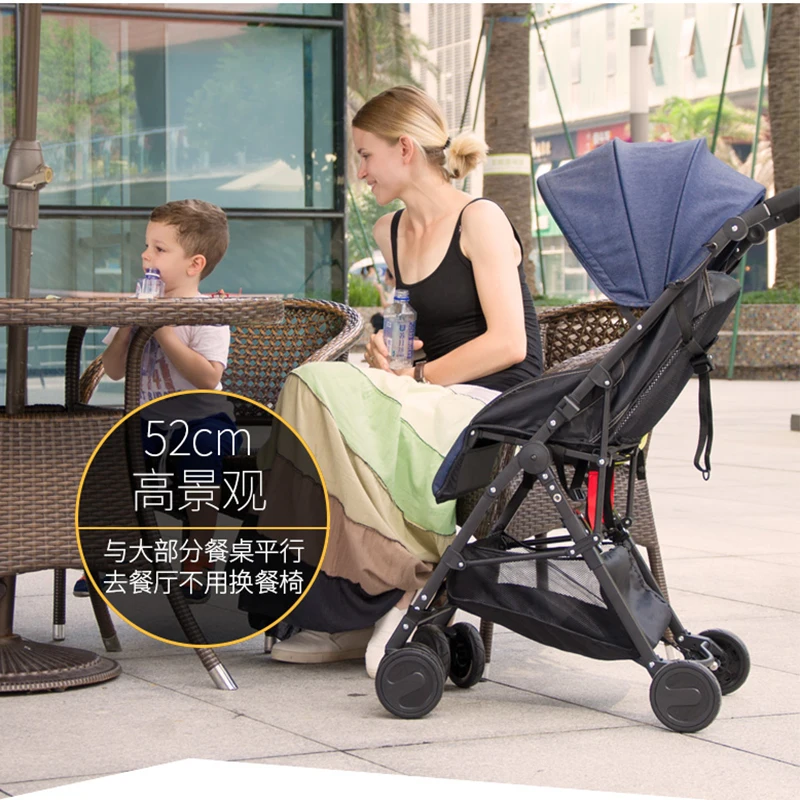 baby stroller folding portable trolley baby stroller ultra light stroller on the plane ombrelle pou