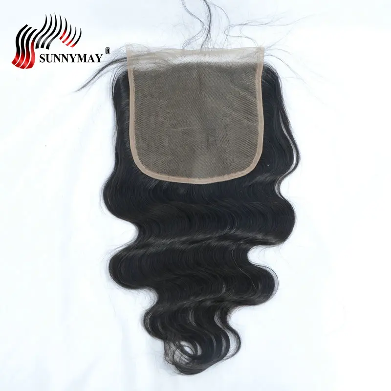 

Sunnymay Pre Plucked 6x6 Lace Closure With Baby Hair Beauty Forever Hair Brazilian Virgin Body Wave 6 by 6 Closure