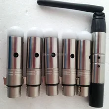 6 шт.: 1 шт. передатчик+ 5 шт. приемники 2,4 г беспроводной DMX контроллер освещения