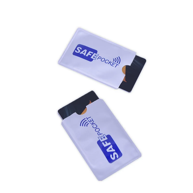 10Pcs/Set RFID Shielded Sleeve Card Blocking 13.56mhz IC RFID Card Protection NFC Security Card Prevent Unauthorized Scanning