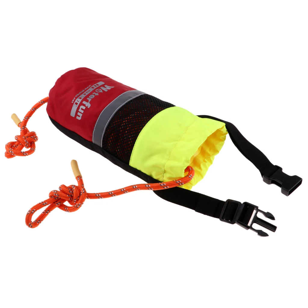

Rescue Emergency Throw Bag with Line Rope Water Swimming Boating Drifting Kayaking Safety Floating Reflective Ropes
