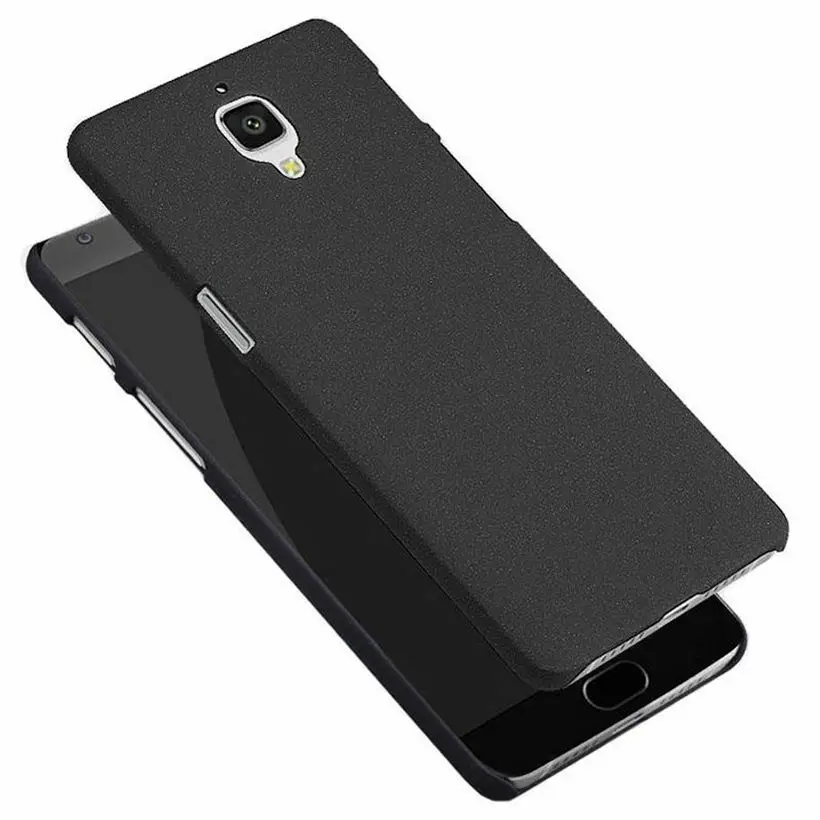 

Hard Shell Slim Matte gritstone Quicksand Sandstone Back Cover Case For 1+ Oneplus 3 3T