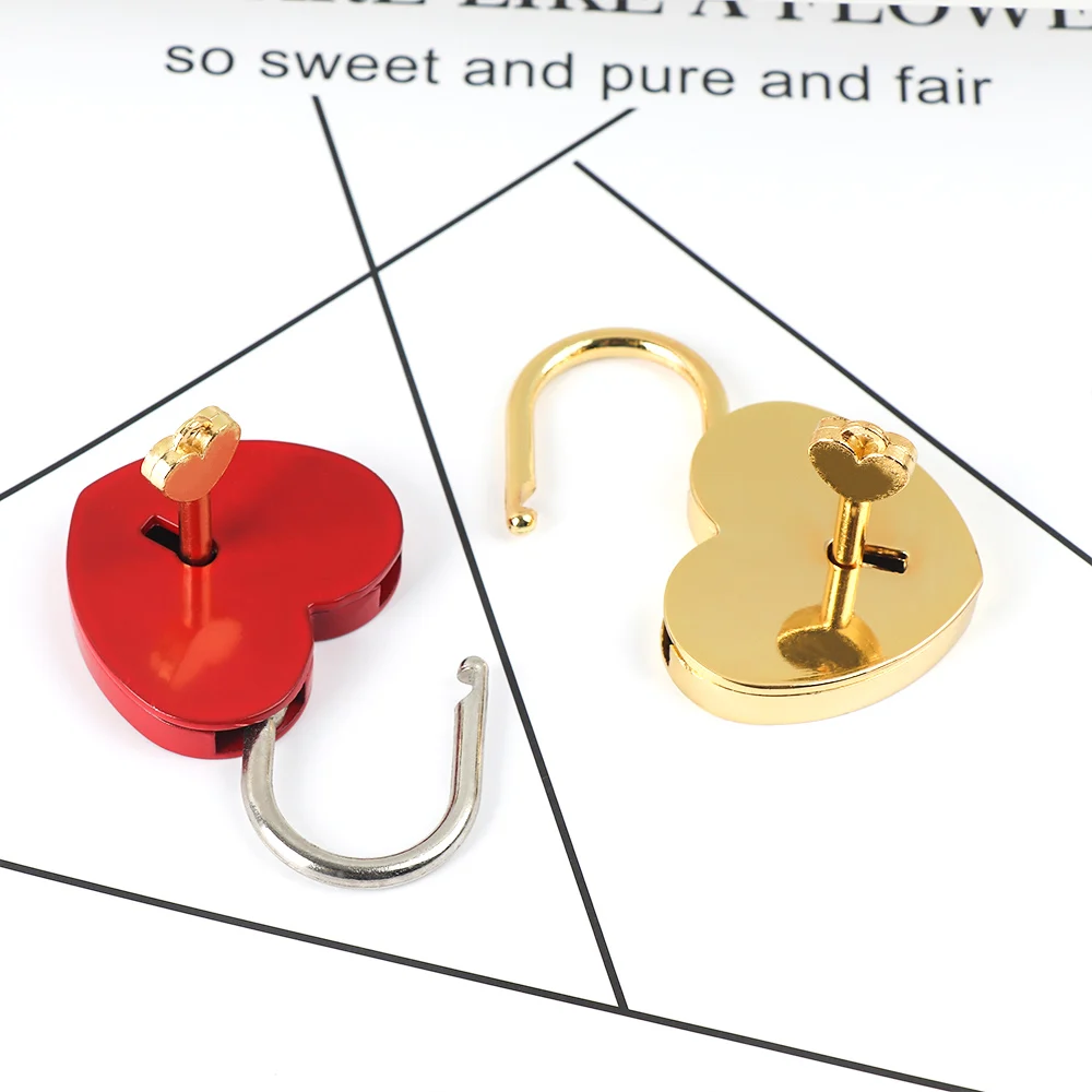 

Popular Heart Love Locks Old Vintage Antique Style Small Padlock Heart Shaped Couples Locks Gift
