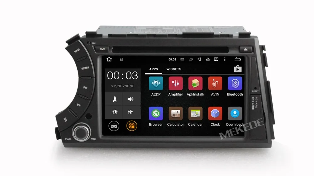 Sale ready stock 7" 2din Android 7.1  car dvd gps for ssangyong Kyron Actyon 4G,Wifi,BT,support dvr,OBD2,quad core,1024x600,russian 13