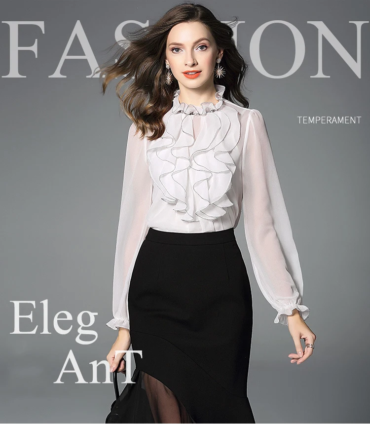 Высококачественная Женская шелковая атласная блузка, рубашка, женская новая шелковая сатиновая блузка с длинным рукавом-фонариком