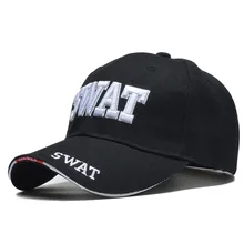 SWAT 3D вышивка бейсбольная кепка для мужчин и женщин армейский Тактический головной убор Snapback хлопок качество Gorras папа шляпа