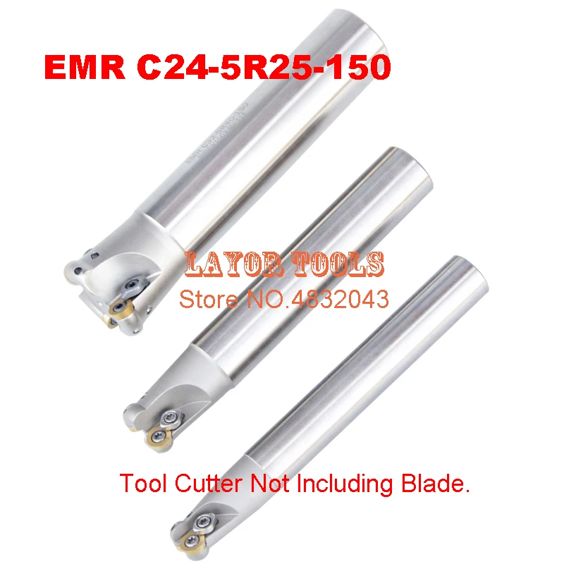 EMR C24-5R25-150 отверстие индексируемая Наплечная торцевая фреза Arbor режущие
