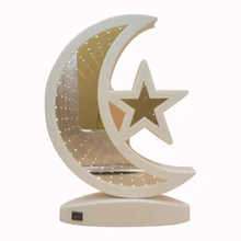 USB 3D Creative Novelty Lamps star moon Infinity Tunnel Light for kid Children LED Mirror Night light Cute Heart Home decor thrisdar multicolor novelty led night light with remote controller usb rechargeable cute cat children babybedside table lamps