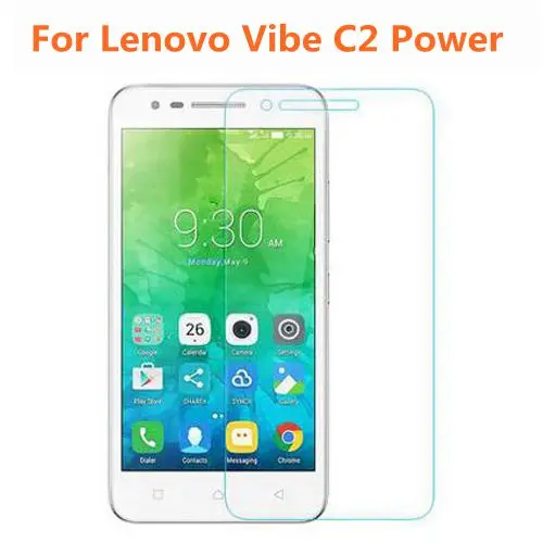 

Original Tempered Glass For Lenovo Vibe C2 Power Screen Protector Toughened protective film For K10A40 glass