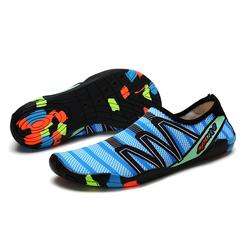 Unisex Upstream Wading Shoes Aqua Water Shoes Men Women Light Soft Outdoor Sports Swimming font b