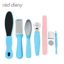 8 шт./компл. набор пилок для ног Dead жесткое удаление натоптышей скребок для педикюра Инструменты для очистки ногтей портативный Толкатель для кутикулы инструмент для ухода за ногами