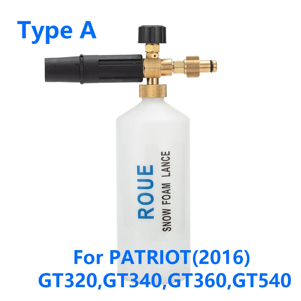 Foam Nozzle/ Foam Generator/ snow foam lance sprayer/ High Pressure Soap Foamer for Patriot GT320 GT340 GT360 GT540 Washer Foam Nozzle/ Foam Generator/ snow foam lance sprayer/ High Pressure Soap Foamer for Patriot GT320 GT340 GT360 GT540 Washer