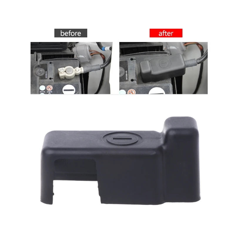 New 1 Pc ABS Negative Power Batteries Cover Battery Protective Covers for Volkswagen VW Polo