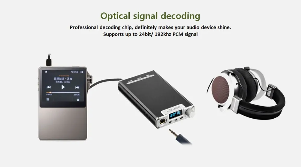 New arrival XDuoo XD 05 Portable Audio DAC& Headphone AMP support native DSD decoding 32bit/384khz with HD OLED display