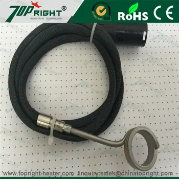 

Enail coil heater with a 5 pin XLR plug 110v 150w