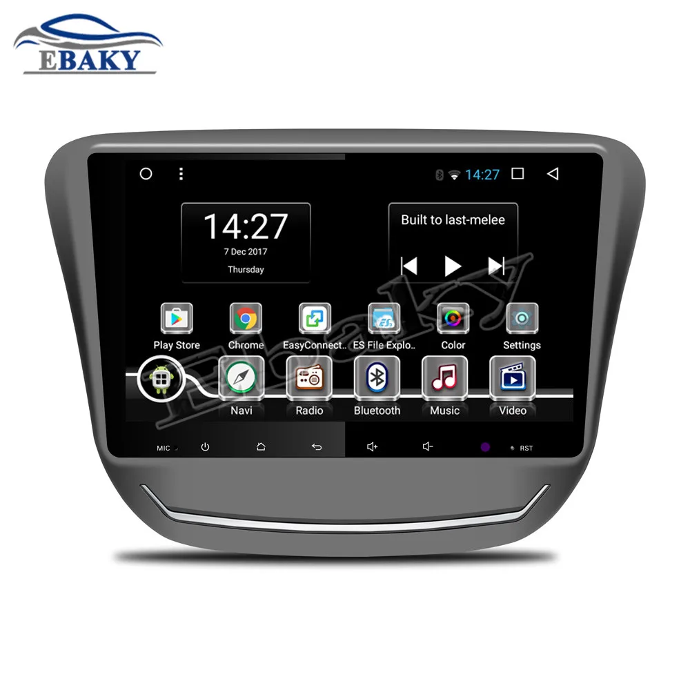 Perfect NaviTopia 9inch 1GB/2GB RAM Quad Core/Octa Core Android 7.1/8.1 Car DVD Radio for Chevrolet CAVALIER 2016-with GPS/wifi/map 9