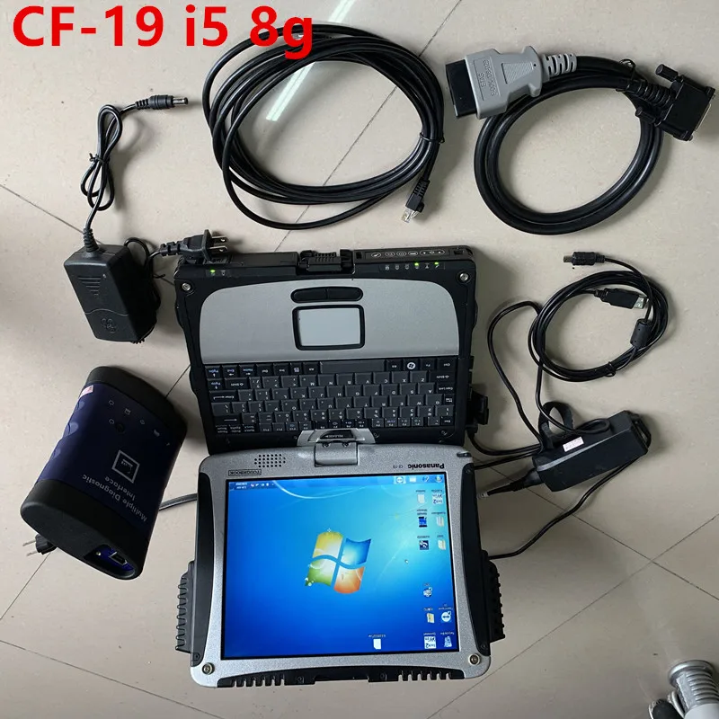 

Wifi G/M MDI interface and Software GDS 2, Tech2Win on CF-19 8G I5 Touch screen Laptop ready work