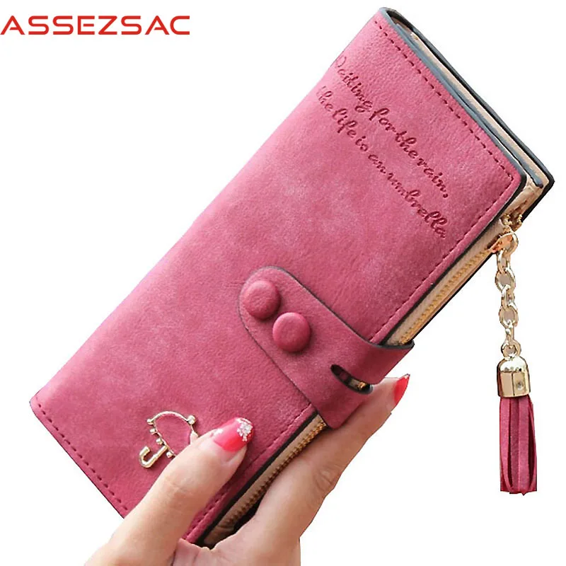 

Assez sac! wallet women wallets hot sale female fashion PU leather bags ID card holders women wallet purses bolsas clutch LS8560