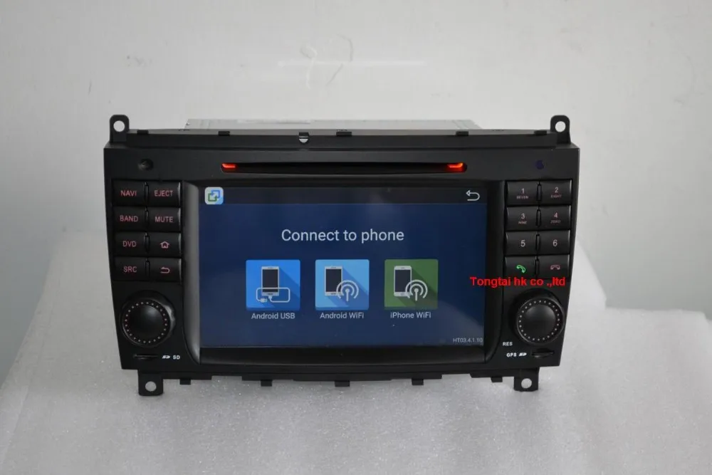 Discount Android 7.1 for mercedes w209,cls w219 2006-2008 2din car dvd,gps,3G,Wifi,radio,bluetooth,Steering wheel Canbus Free 8g map,mic 21