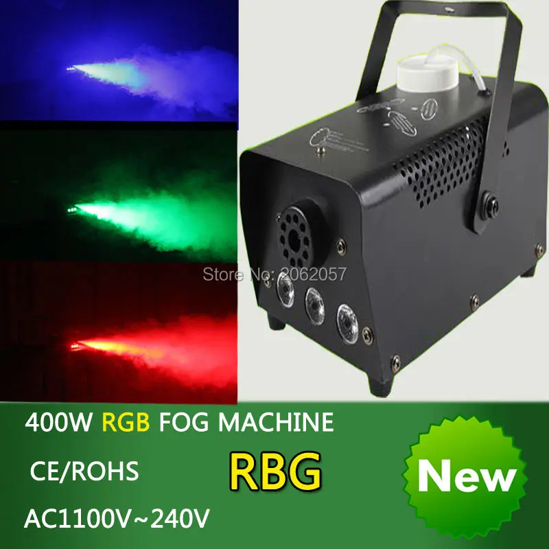 mini 400W RGB Wireless font b remote b font font b control b font fog machine