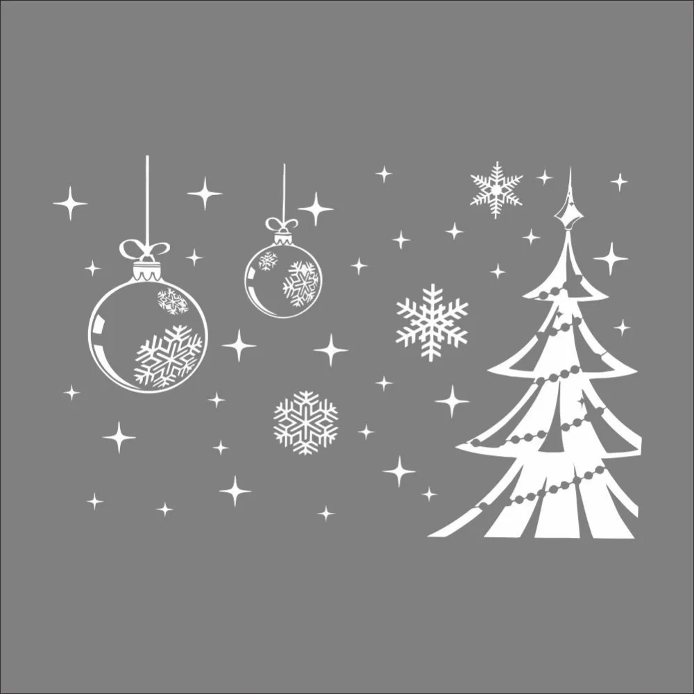 80*123cm New Year Merry Christmas Tree Snow Frozen Decal Wall Sticker Vinyl Art Christmas Window Decals Home Decoration D-064 80*123cm New Year Merry Christmas Tree Snow Frozen Decal Wall Sticker Vinyl Art Christmas Window Decals Home Decoration D-064