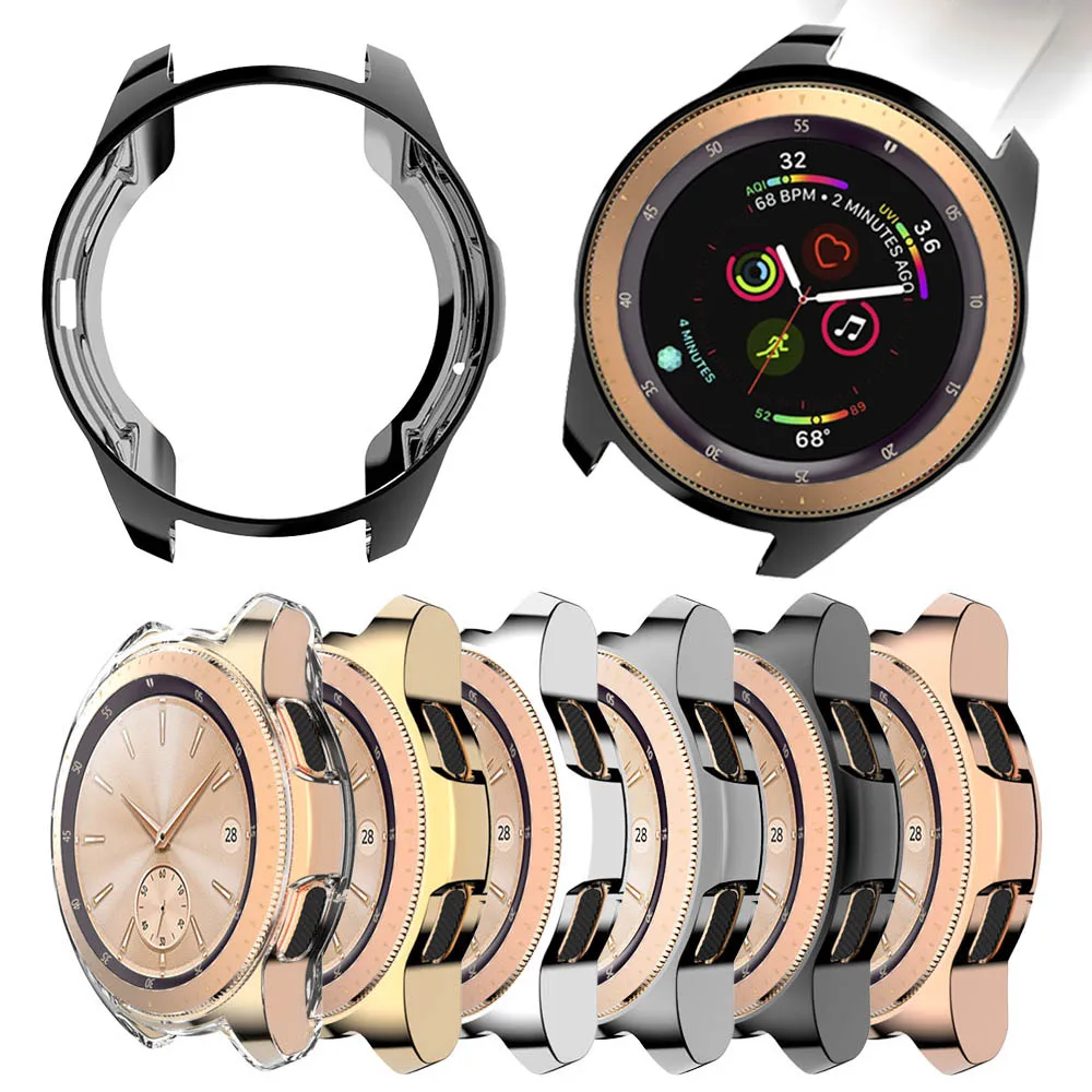 Мягкий тонкий чехол из ТПУ для часов Samsung Gear S3 гибкий защитный Galaxy Watch 46 мм/42 мм