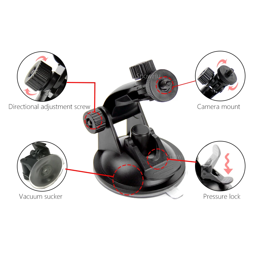 SnowHu-Car-Suction-Cup-Adapter-Window-Glass-Tripod-For-Gopro-Hero-7-6-5-5S-4 (2)