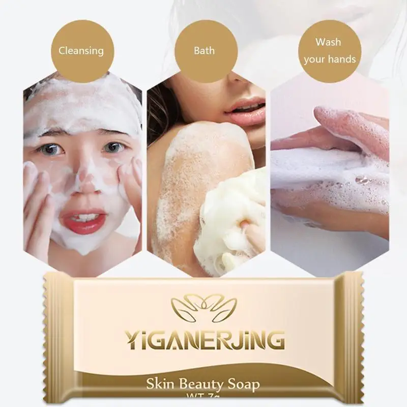 

Outdoor Travel Sulfur Soap 7g Trial Pack Skin Antibacterial Treatment Portable Slice Sheets Cleansing And Skincare Packing