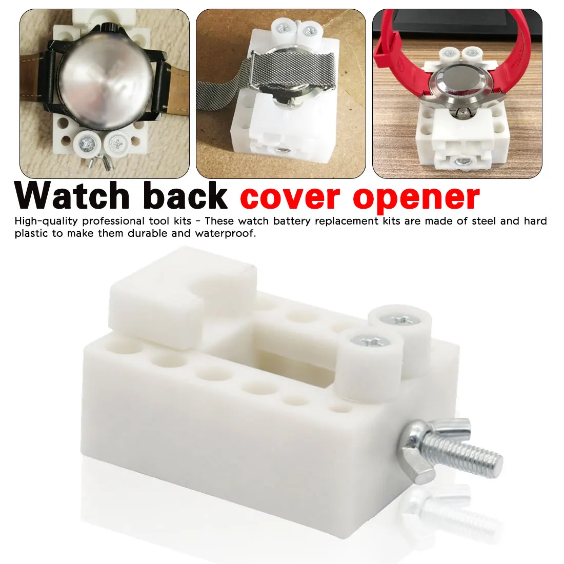 

Position repair tool Watch fixed knife holder repair tool Watchmaker Repair Tool Easier to open Watch back cover