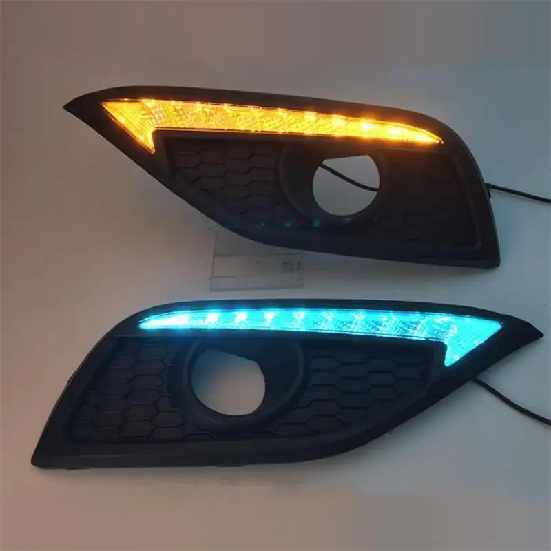 Автомобильный светодиодный светильник дневный ходовой DRL для CRV 2012 2014 CR V 3 цвета