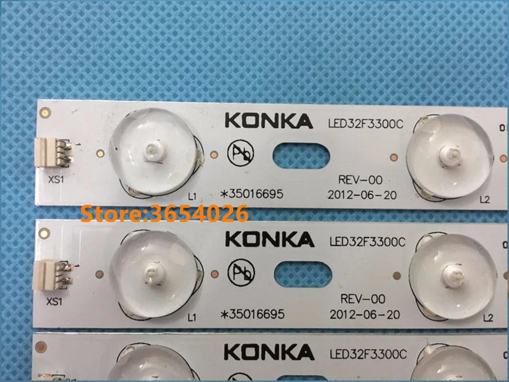 4 шт./лот новый первоначально для Конка LED32F3300C статья лампы, 35016695, 35017314, 35017828, 35017248