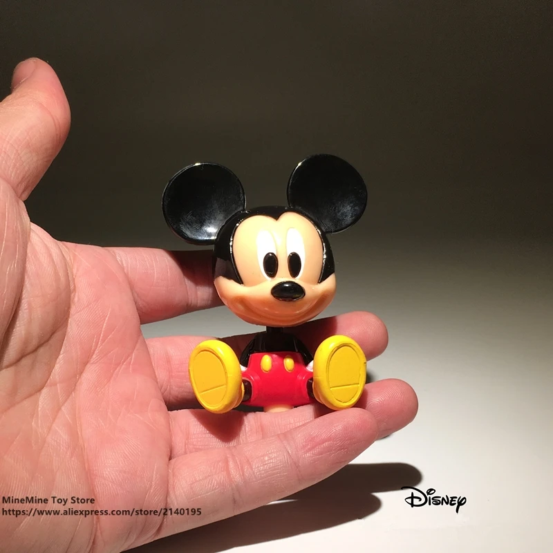 

ZXZ Mickey Mouse 8cm mini doll Action Figure Posture Anime Decoration Collection Figurine Toy model for children gift