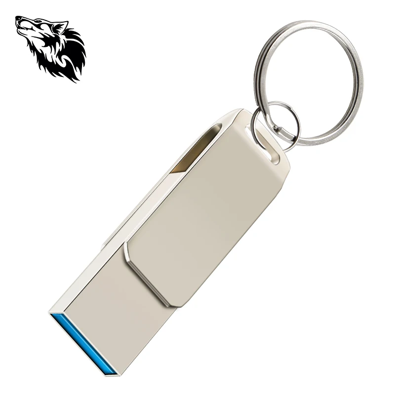 Новый Usb 2 0 волк OTG USB флэш накопитель для iPhone/планшета/ПК 8 ГБ 16 32 64 Гб 128 Флэшка