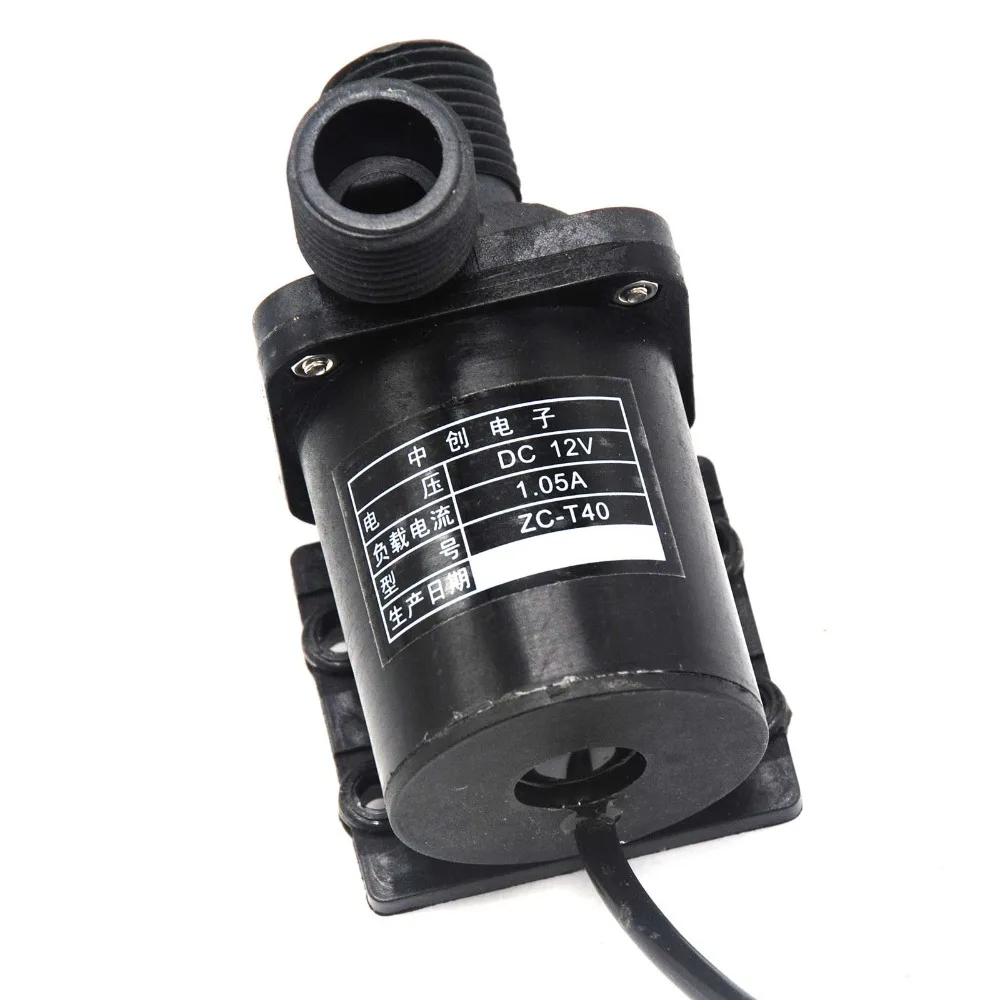 

12V DC Mini Brushless Magnetic Hot Water Pump High Temp 100 degrees C ZC-T40