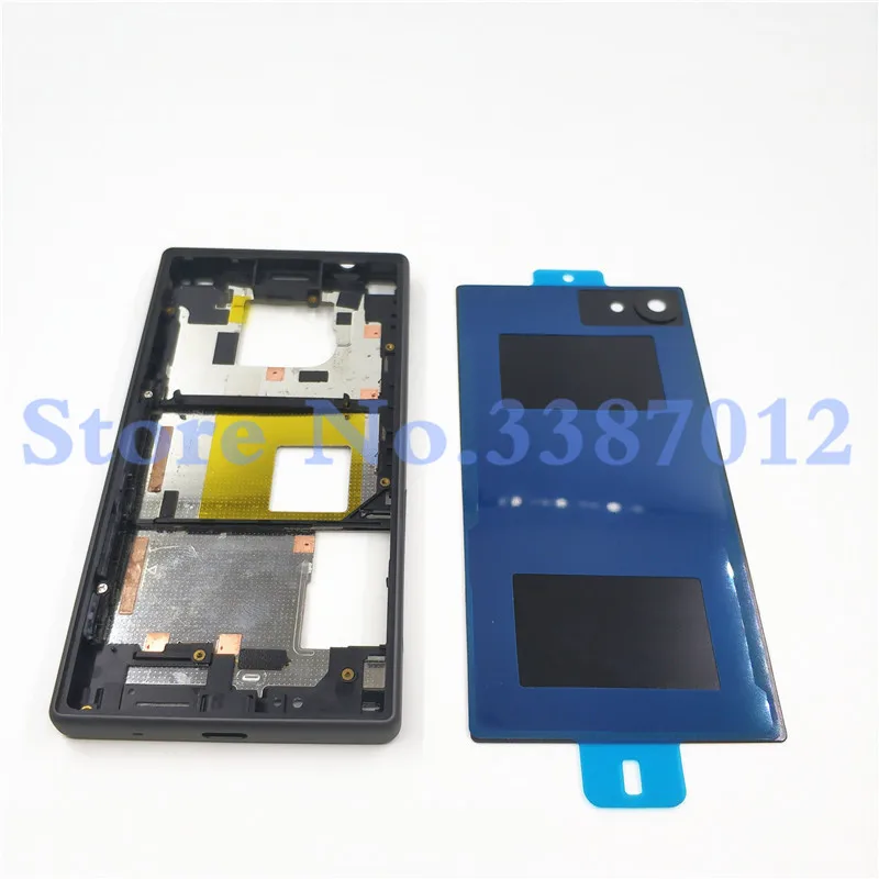Оригинальный корпус ЖК панель средняя рамка для Sony Xperia Z5 Compact E5803 E5823 Крышка