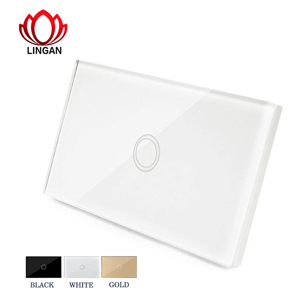 Wall Light Touch Switch Panel Us On Off Sensor One Gang