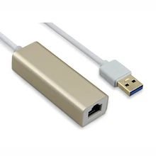 10/100/1000 Мбит/с RJ45 к USB 3,0 внешний сетевой адаптер Gigabit Ethernet сетевой конвертер для ноутбука