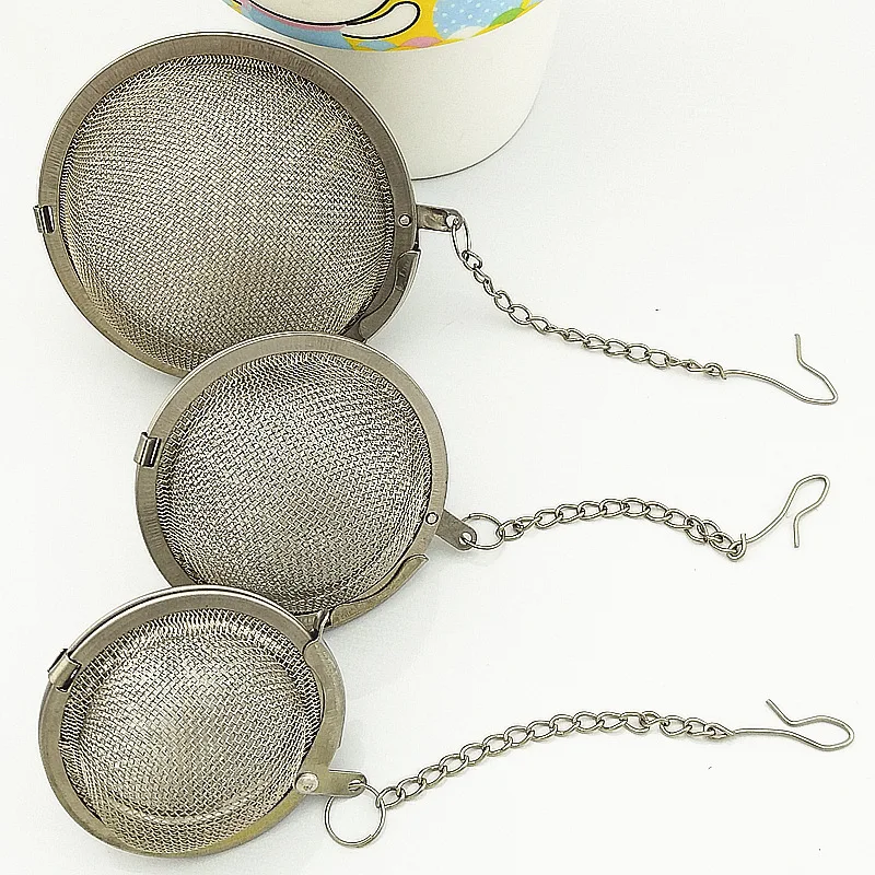 Buy 1 Pcs Steel Tea Ball Strainers Infuser Mesh Filter